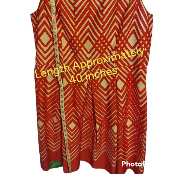 Dressbarn Sleeveless Dress Women's Size 16 - Picture 3 of 4